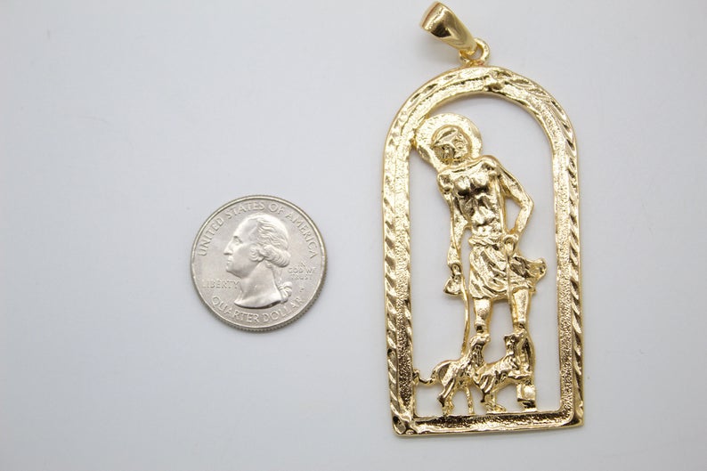 Saint San Lazaro Pendant